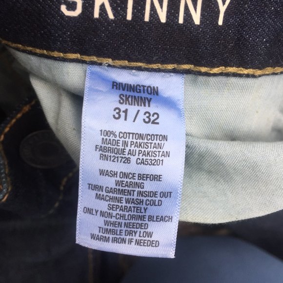 NWOT Aeropastale distressed skinny jeans - 31/32 - Picture 6 of 9